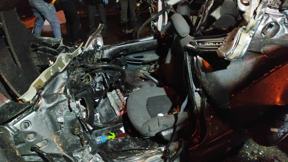 بامداد خونین در اتوبان شیخ فضل الله/ ۱۴ خودرو با هم تصادف کردند تصادف اتوبان شیخ فضل الله