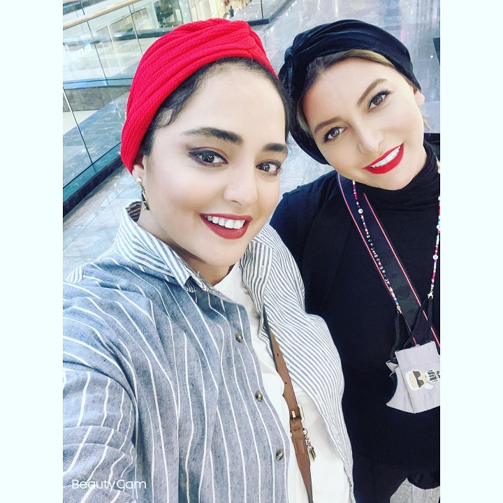 تصویر سلفی نرگس محمدی درکنار فریبا نادری + عکس