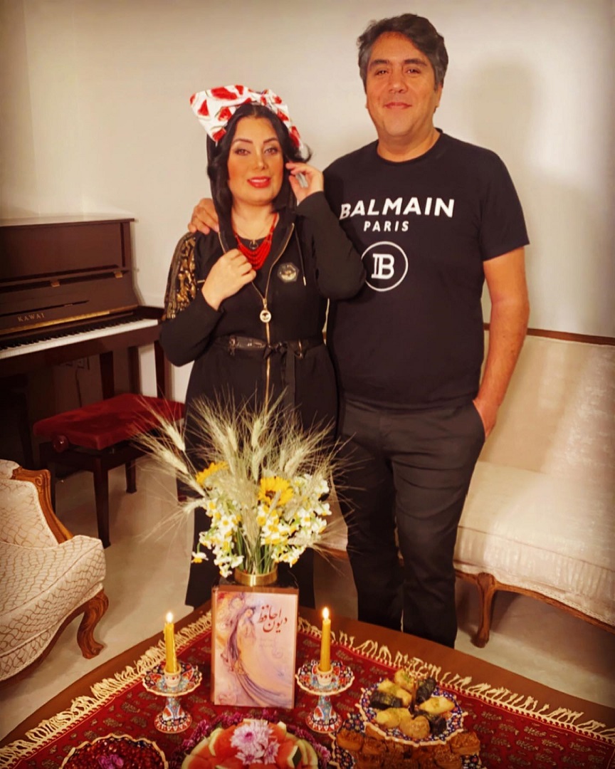 حجاب جنجالی صبا راد در شب یلدا + عکس حجاب جنجالی صبا راد در شب یلدا + عکس