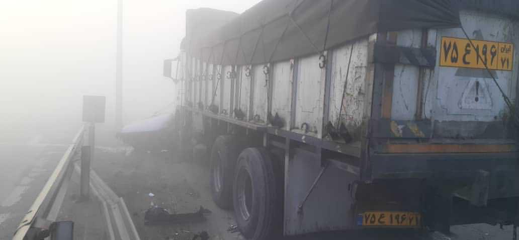 جهنم در جاده بهبهان/ ۳۱ کشته و مجروح در تصادف زنجیرهای+ فیلم و عکس جهنم در جاده بهبهان