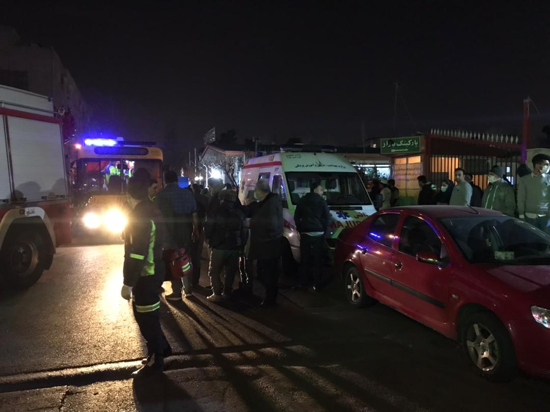 ۴ کشته در پی آتشسوزی برج آناهیتا+ فیلم ۴ کشته در پی آتشسوزی برج آناهیتا+ فیلم