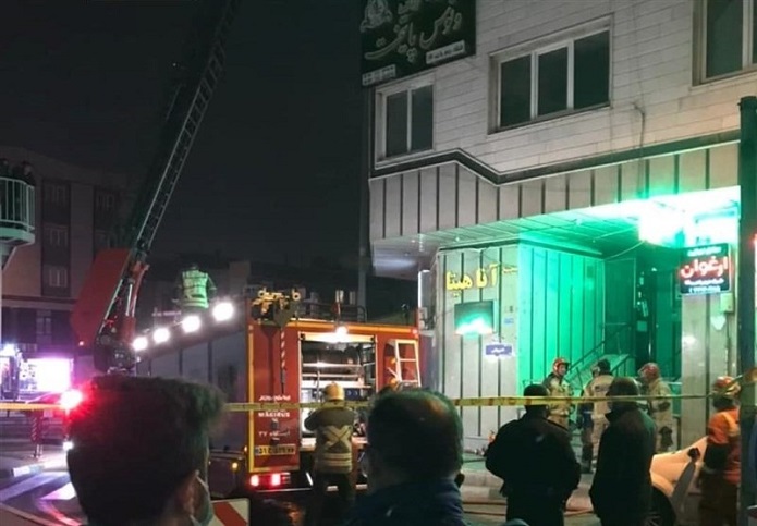 جزئیات ۴ مرد در آتشسوزی غرب تهران/ عکس آتشسوزی