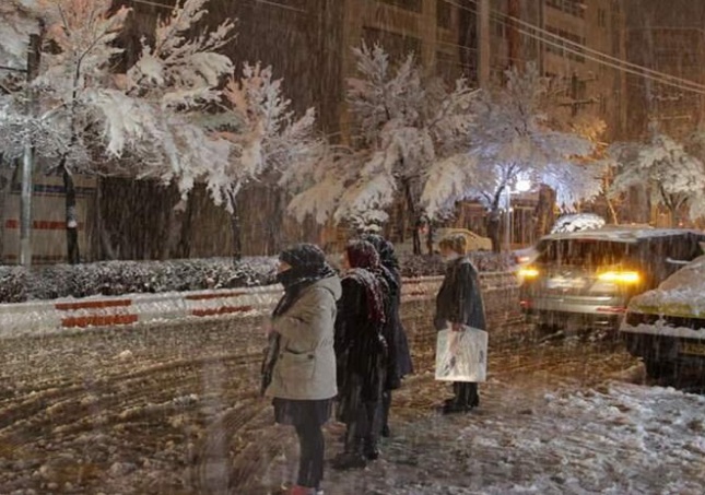 یخبندان ناگهانی در انتظار تهران یخبندان ناگهانی در انتظار تهران