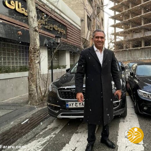 استایل جذاب احمدرضا عابدزاده در روز برفی تهران/ عکس استایل جذاب احمدرضا عابدزاده در روز برفی تهران/ عکس