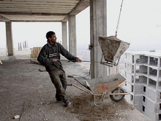 حوادث کار متعلق مربوط به کارگران ساختمانی