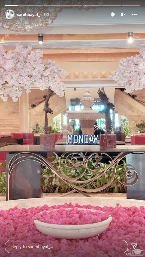 هتل اقامتی فوق العاده لاکچری ساره بیات و همسرش در خارج + عکس هتل اقامتی فوق العاده لاکچری ساره بیات و همسرش در خارج + عکس