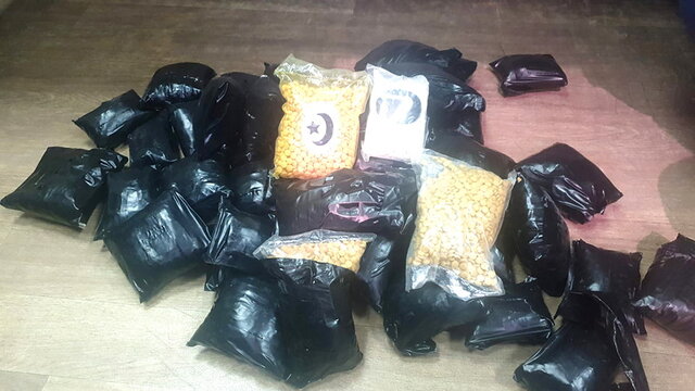 کشف ۱.۶ میلیون قرص روانگردان قرص روانگردان