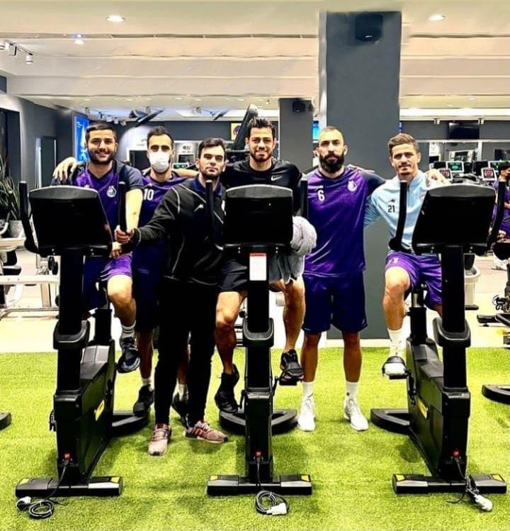 حضور لژیونر ملیپوش در تمرین امروز استقلال + عکس حضور لژیونر ملیپوش در تمرین امروز استقلال + عکس