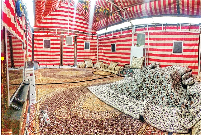 چادرنشینهایی با ویلاهای لوکس چادرنشینهایی با ویلاهای لوکس