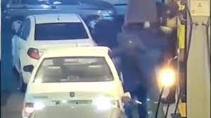 سرقت خودرو از پمپ بنزین