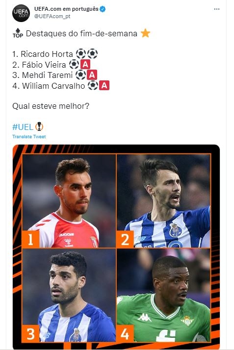 طارمی سوژه توئیتر یوفا پیش از تقابل با لاتزیو