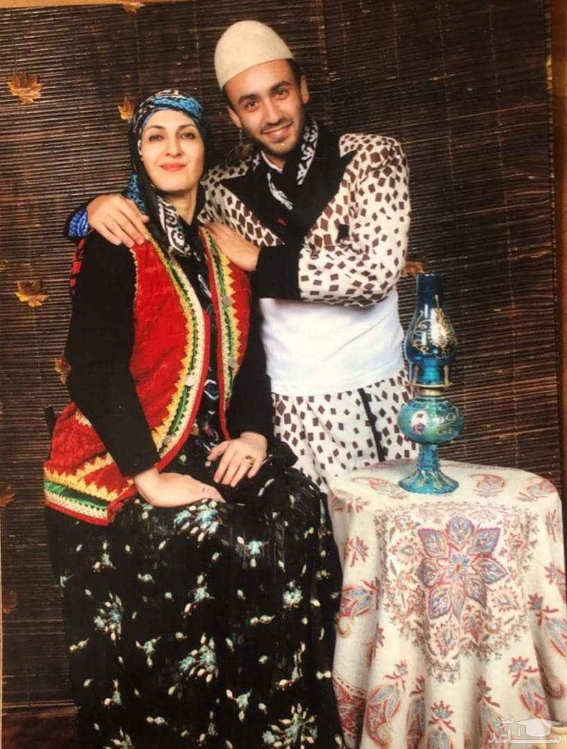 فاطمه گودرزی و پسرش با لباسهای سنتی + عکس فاطمه گودرزی و پسرش با لباسهای سنتی + عکس