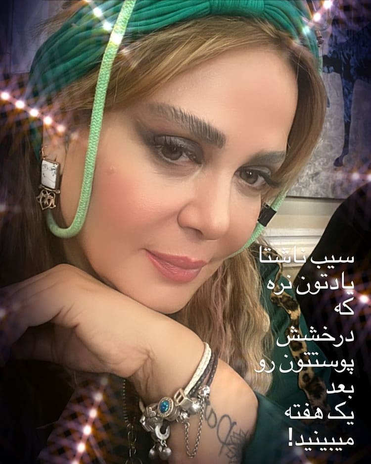 بهاره رهنما با شاخ های اینستاگرام تیم درست کرد!/ تصاویر بهاره رهنما با شاخ های اینستاگرام تیم درست کرد!/ تصاویر