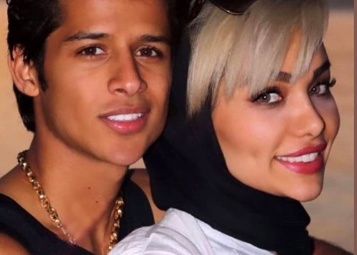 مهدی قائدی و همسرش مهدی قائدی و همسرش