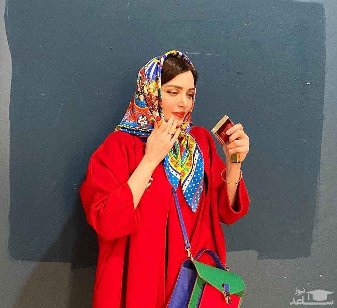 تیپ زیبا و رنگی رنگی بهنوش طباطبایی + عکس تیپ زیبا و رنگی رنگی بهنوش طباطبایی + عکس