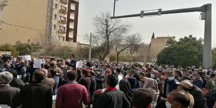 تجمع گسترده معلمان در شهرهای مختلف اعتراضات معلمان