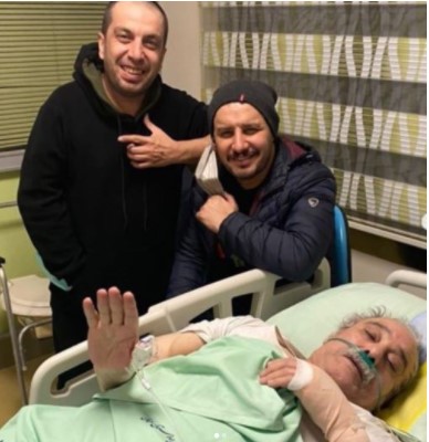 عیادت جواد عزتی، عباس جمشیدی فر و حسین یاری از محمد کاسبی عیادت جواد عزتی، عباس جمشیدی فر و حسین یاری از محمد کاسبی