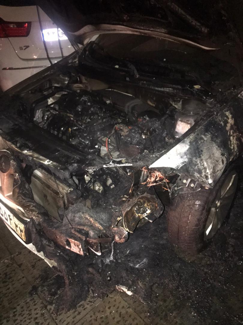 آتش افروزی مرد ناشناس در محله فرمانیه آتش افروزی مرد ناشناس در محله فرمانیه