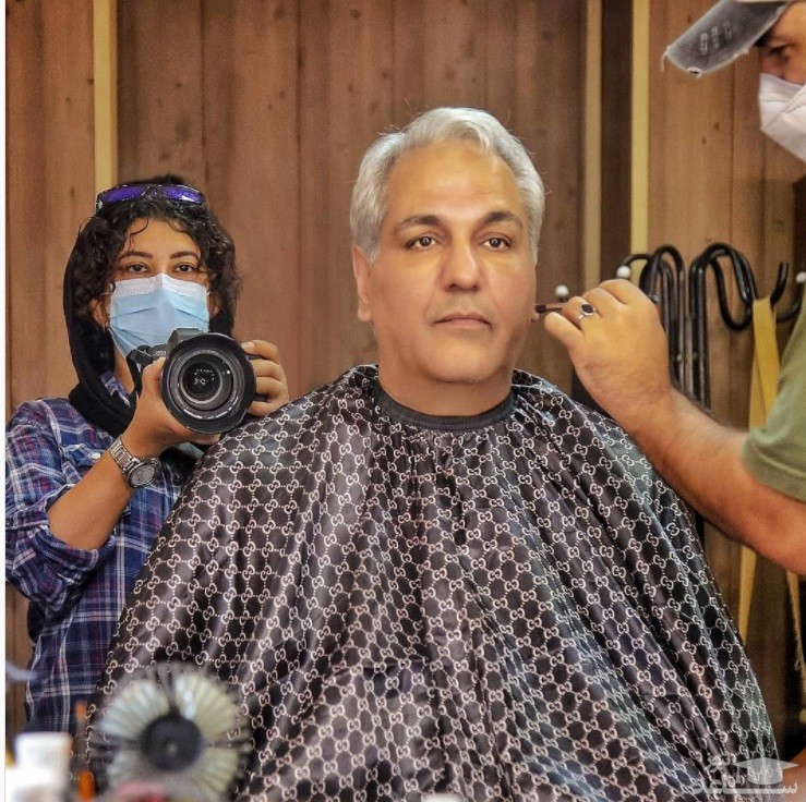 مهران مدیری در اتاق گریم سریال خاتون + عکس مهران مدیری در اتاق گریم سریال خاتون + عکس