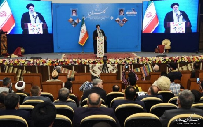 اظهارات رئیسجمهور در گرکان رئیسی