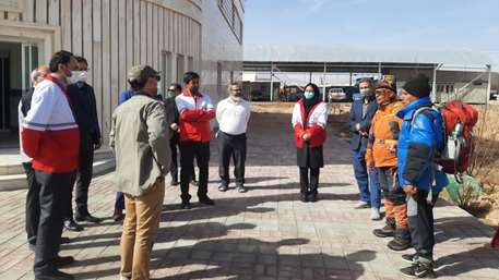 نجات ۲۱ کوهنورد گمشده/ آنها سوار بالگرد شدند نجات ۲۱ کوهنورد گمشد