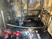 آتش سوزی فرودگاه پیام مهار شد/ یک کارگر سوخت