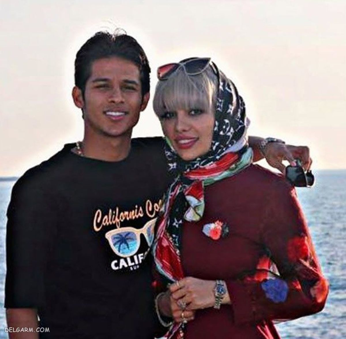 غوغای همسر مهدی قائدی با عکس نامتعارف در اینستاگرام!/ تصویر