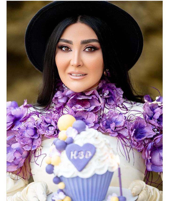 استایل و ژست های عجیب مریم معصومی در جشن تولدش/ تصاویر استایل و ژست های عجیب مریم معصومی در جشن تولدش/ تصاویر