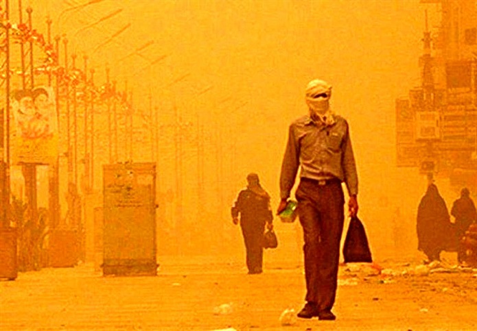 غلظت بیسابقه ذرات معلق در هوای زاهدان ذرات معلق در هوا