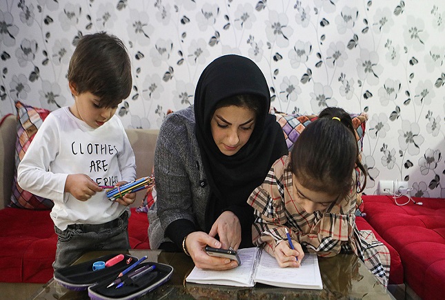 کودکان خانه نشین کرونا