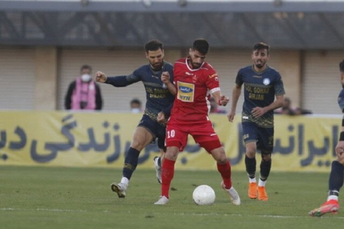 برابری دیدار تیمهای پرسپولیس و گلگهر پرسپولیس و گلگهر