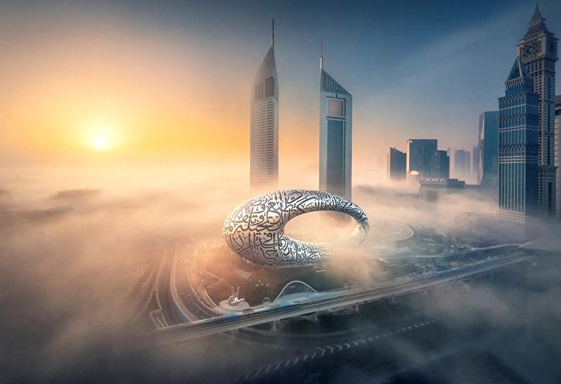 افتتاح-موزه-آینده-زیباترین-بنای-جهان-در-دبی-تصاویر افتتاح موزه آینده زیباترین بنای جهان در دبی/ تصاویر
