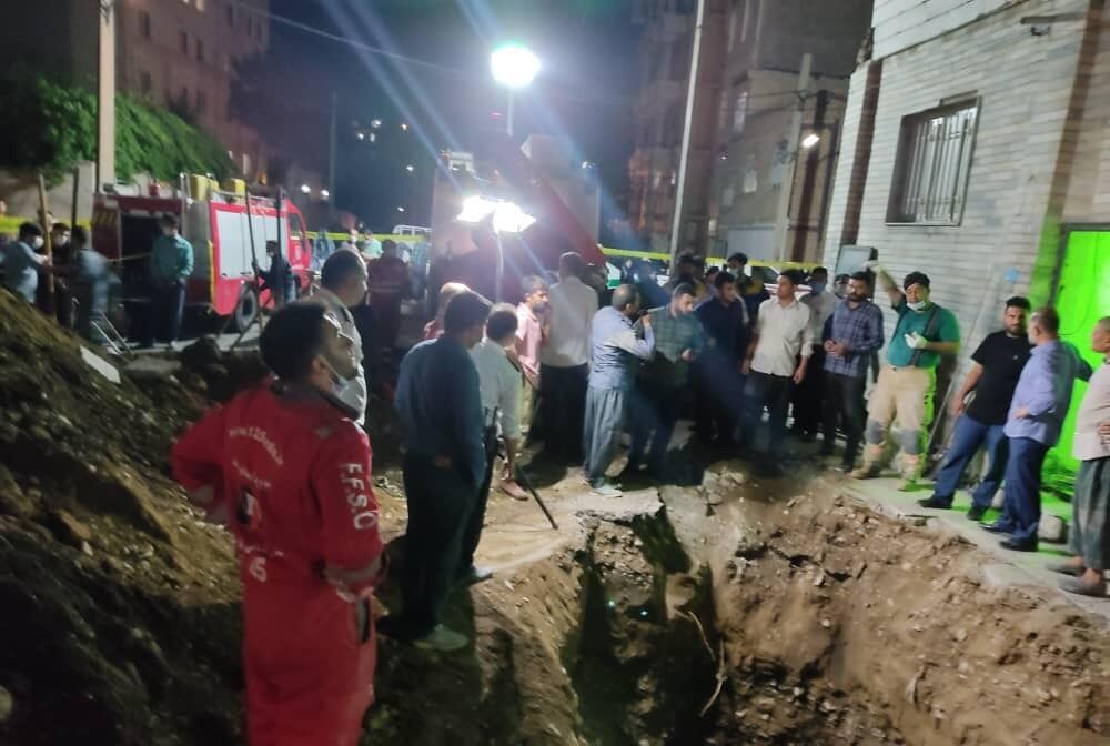 کشف جسد جسنتجوگر گنج پس از ۳۷ ساعت در داخل چاه حادثه چاه