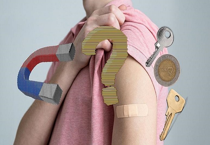 آهنربایی بدن پس از واکسن کرونا