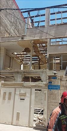 گاز مایع خانه ای را منفجر کرد+عکس انفجار کپسول گاز