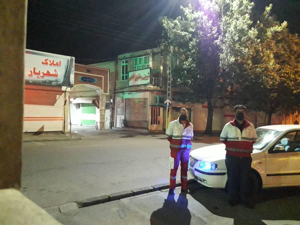 زلزله و پس لرزهها در تبریز خسارت نداشت/ آمادهباش نیروهای هلال احمر آذربایجان شرقی زلزله تبریز