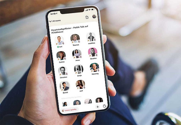 کلاب هاوس یک دقیقه و ۵۰ ثانیه