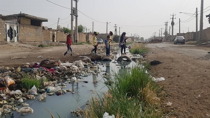 محرومیت از آب در خوزستان 