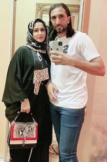 جاسم کرار و همسرش