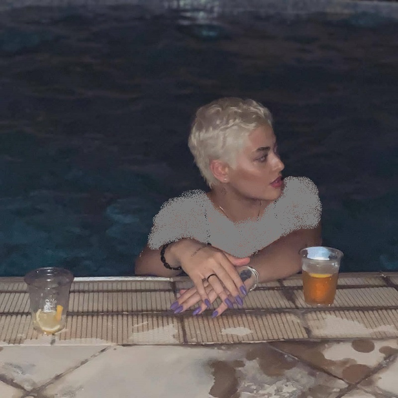 استایل جدید ریحانه پارسا استایل جدید ریحانه پارسا