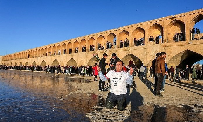 ۶۸ درصد سد زایندهرود خالی است سد زایندهرود