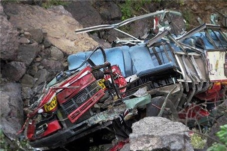 19 کشته در سقوط کامیون به رودخانه در زامبیا سقوط اتوبوس