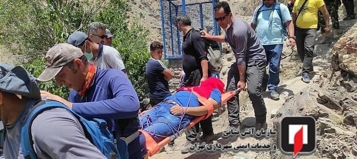 کشف جسد مرد میانسال در ارتفاعات درکه جسد مرد میانسال