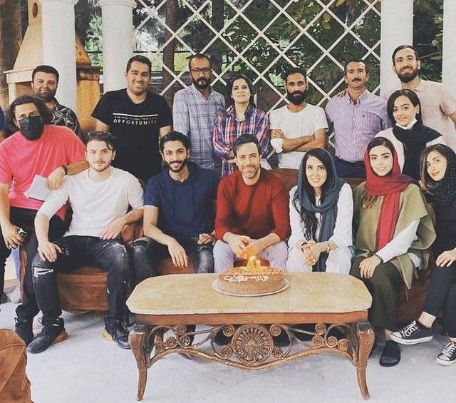 جشن تولد مجید واشقانی بازیگر سریال از سرنوشت + عکس
