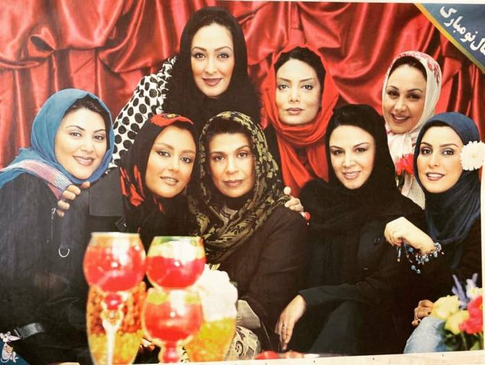 عکس خاطره انگیز شهر سلطانی با بازیگران مشهور بازیگران زن ایران