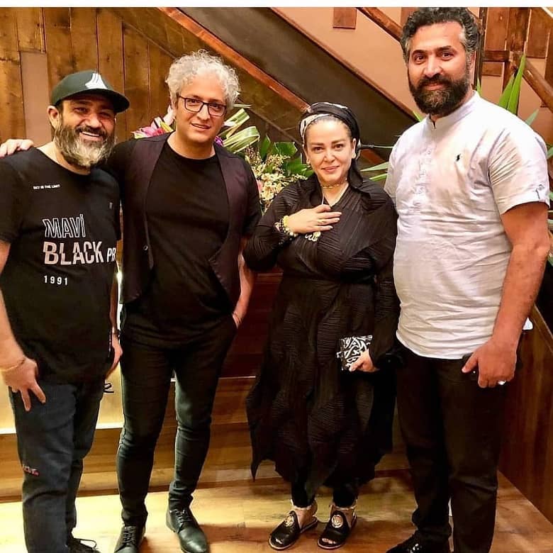 تیپ رسمی بهاره رهنما در دورهمی بازیگران / عکس تیپ رسمی بهاره رهنما در دورهمی بازیگران / عکس