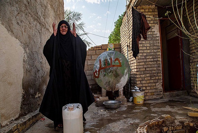 صف آب در خوزستان صف آب در خوزستان