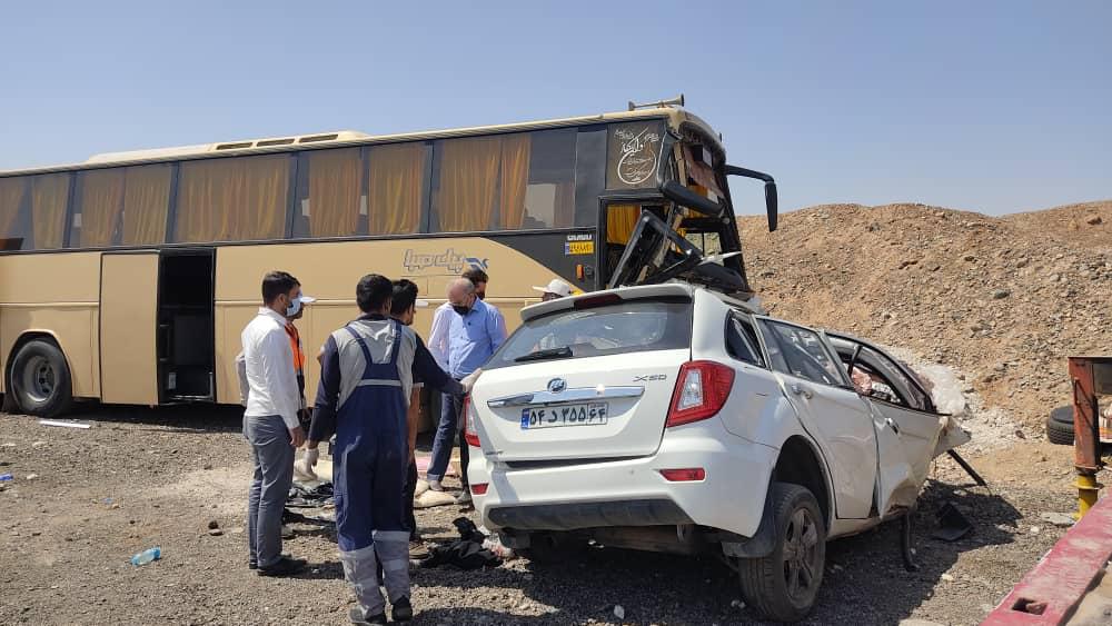 ۵ کشته در تصادف اتوبوس و لیفان تصادفات مرگبار