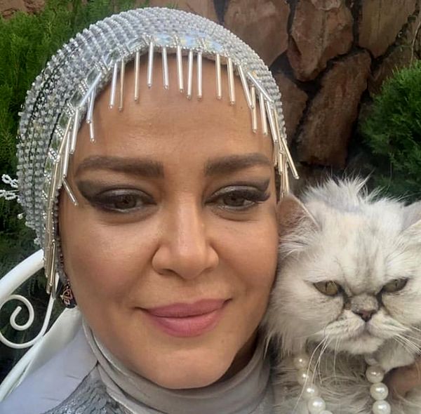 بهاره رهنما و حیوان خانگی اش