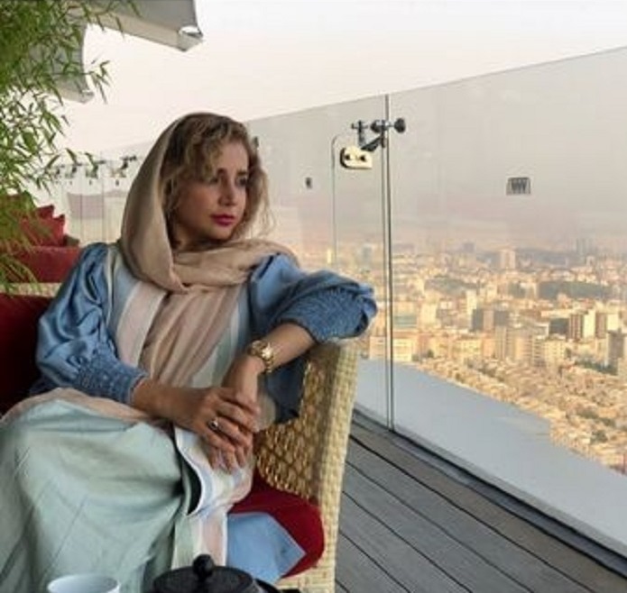 شبنم قلی خانی بر فراز تهران شبنم قلی خانی